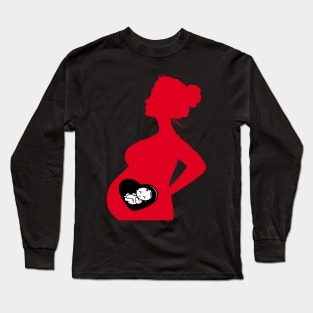 pregnant mother Long Sleeve T-Shirt